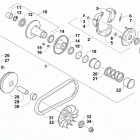 ATV 90 2X4 DVX  White (US) Сцепление