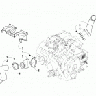 XC 450 EFT ORANGE Case  /  belt cooling assembly
