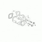 ATV 700 DIESEL GREEN Глушитель