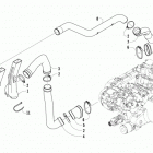 ATV 1000 MUD PRO SE EPS White (US) Case  /  belt cooling assembly