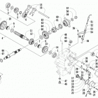ATV 700 DIESEL EFT GREEN Трансмиссия с левой стороны