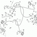 ATV 700 EFT RED Гидравлический тормозной механизм