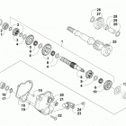 ATV 1000 XT EFT RED Трансмиссия