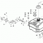 ATV 300 DVX EU GREEN Топливный бак