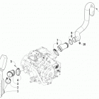 TRV 500 RED Case  /  belt cooling assembly