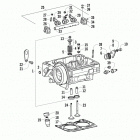 ATV 700 DIESEL EFT GREEN Cylinder head, valve train, and related assembly