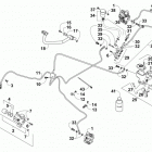ATV XR 700 XT RED Гидравлический тормозной механизм