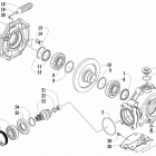 ATV 300 2X4 UTILITY RED Задний привод редуктор