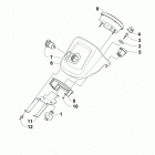 TRV 700 LTD ORANGE Панель приборов