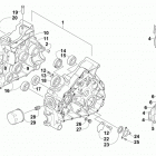 ATV 400 4X4 EFT RED Блок цилиндров