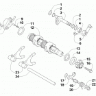 ATV 550 EFT BLACK Вилки переключения передач