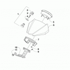 XC 450 EFT ORANGE Панель приборов