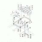 TRV 700 LTD ORANGE Задний багажник