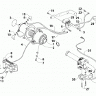 ATV 700 DIESEL GREEN Лебедка