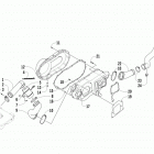 ATV 700 DIESEL EFT GREEN Case  /  belt cooling assembly