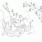 TRV 700 LTD ORANGE Ветровое стекло