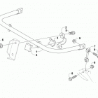 ATV ALTERRA 700 XT EPS T3S Sway bar assembly