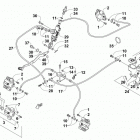 ATV 450 EFT RED Гидравлический тормозной механизм