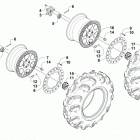 ATV 1000 MUD PRO LTD BLACK Колеса и покрышки