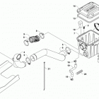 ATV ALTERRA 700 XT EPS T3S Воздухозаборник