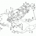 ATV 550 EFT BLACK Рама ,баипера и защита
