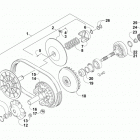 ATV 700 MUD PRO LTD BLACK Трансмиссия