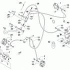 ATV 700 DIESEL EFT GREEN Гидравлический тормозной механизм