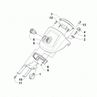 ATV 700 DIESEL GREEN Панель приборов