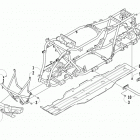 ATV 450 GREEN Рама ,баипера и защита