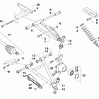 ATV ALTERRA 700 XT EPS T3S Передняя подвеска