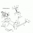 S18WAA1ASA/AEA 120 INDY/INTL Suspension, front - s18waa1asa  /  aea (49snowsuspfrt091...