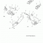 550 INDY ADVENTURE 144 - S16CE5BSL Защита вариатора и подножки