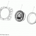 550 INDY ADVENTURE 144 - S16CE5BSL Electrical, speedometer asm.