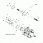 550 INDY ADVENTURE/INTL155 - S15CJ5BSL/BEL Приводной вал и промежуточный