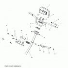 S18CFE5BSL/BEL 550 INDY ADVENTURE 155 ES/INTL Steering, handlebar, steering post - s18cfe5bsl  /  bel ...