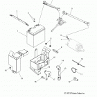 550 INDY ADVENTURE 144 - S16CE5BSL Electrical, battery box  asm.