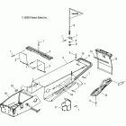 S18WAA1ASA/AEA 120 INDY/INTL Chassis, tunnel and bulkhead - s18waa1asa  /  aea (49975...