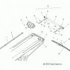 800 RMK 155 ALL OPTIONS - S16CM8 Бампер задний, брызковик и задний фонарь