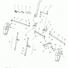 600 RUSH PRO S ALL OPTIONS - S15DP6 Рулевое управление нижняя часть