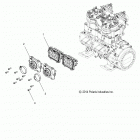 600 IQ RACER/INTL - S15MX6JSA/JEA Engine, reed valve and carb. adaptor