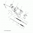 550 INDY VOYAGEUR/INTL - S15CS5BSL/BEL Масляный бак