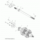 600 RUSH PRO S ALL OPTIONS - S15DP6 Приводной вал и промежуточный