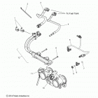 600 RUSH PRO S ALL OPTIONS - S15DP6 Корпус дроссельной заслонки и трубопровод