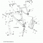 S17DDE6PSL 600 SWITCHBACK ADVENTURE Suspension, control arms and spindle - s17dde6psl (49sno...
