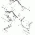 S17DDE6PSL 600 SWITCHBACK ADVENTURE Suspension, crank asm., rear - s17dde6psl (49snowsuspcra...