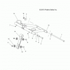 800 INDY SP ALL OPTIONS - S16CP8 Реактивная штанга передняя