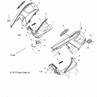 550 INDY VOYAGEUR/ INTL 155 - S16CU5BSL/BEL Крылья и боковые панели