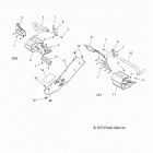 S18CBA5BSA/BSL/BEL 550 INDY/INTL Chassis, clutch guard and footrests - s1cba5bs  /  5be a...