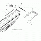 600 INDY VOYAGEUR/INTL 144 - S15CS6GSL/GEL Бампер задний, брызковик и задний фонарь