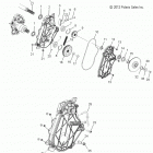 800 INDY SP ALL OPTIONS - S16CP8 Картер цепи